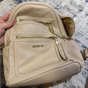 Madden NYC Cream Backpack
